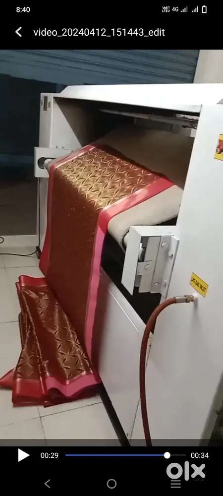 శారీస్ రోలింగ్ మిషన్ ఫుల్ ఆటోమేటిక్ మిషన్ హెవీ మిషన్