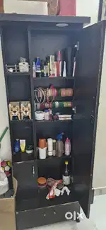 Dressing Table with Storage and Mirror
