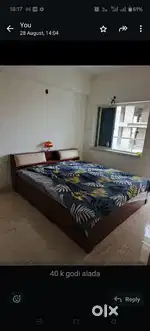 Shesham solid wood bed