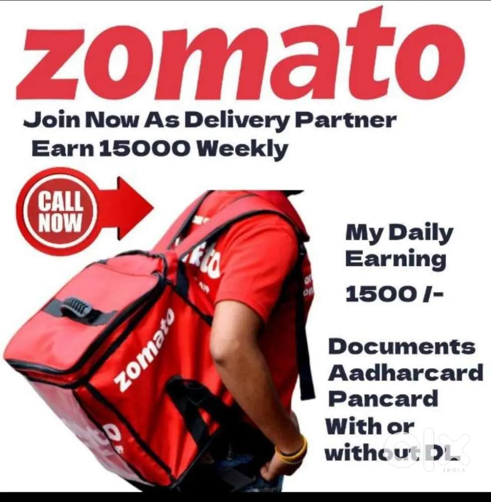 Join immediately earn upto 15k.per week