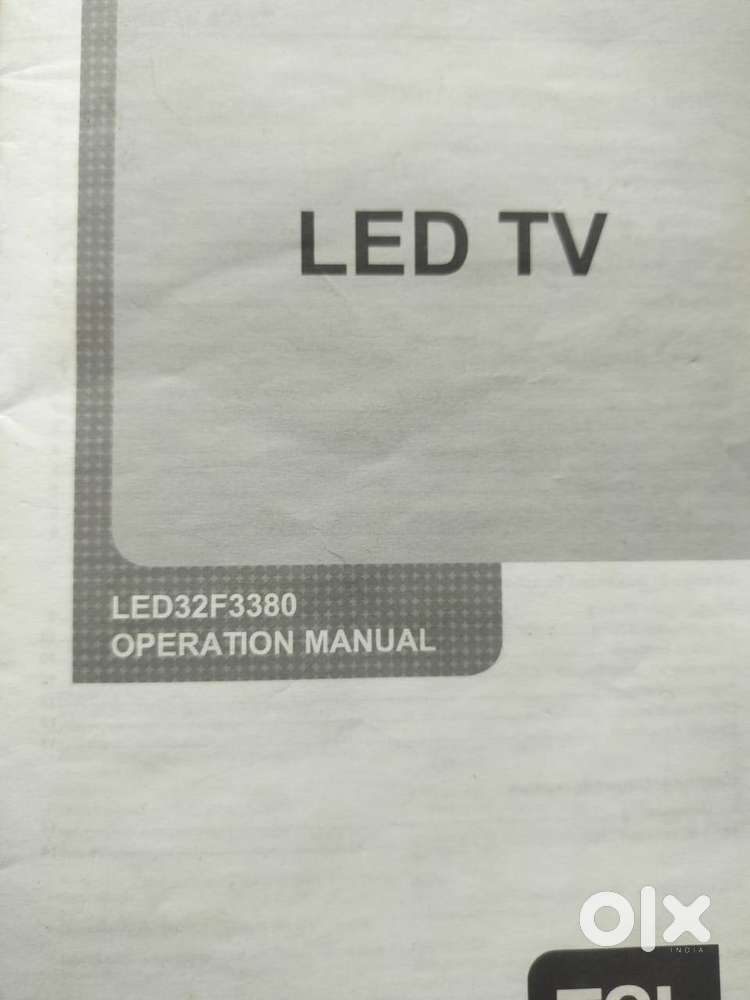 TCL 32 inch led TV