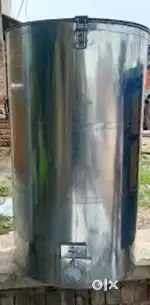 aluminium Storage drum for wheat 2 quintals