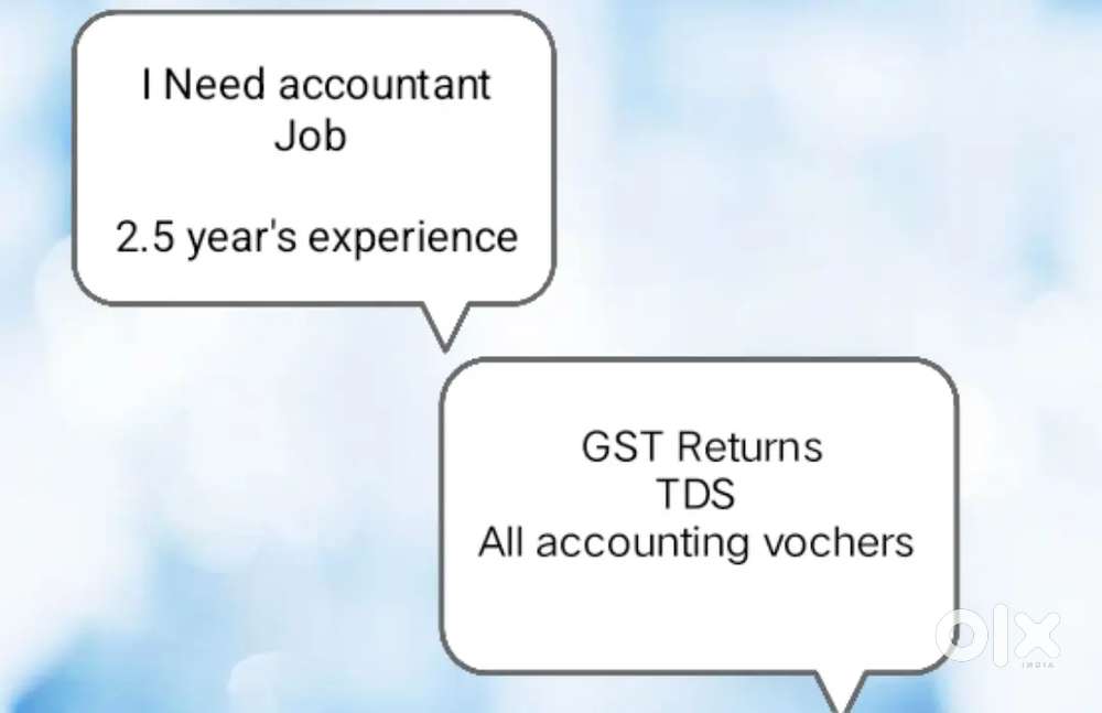 I want accountant Job