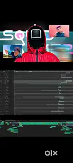 I'm a freelance video editor. 3D/vfx design