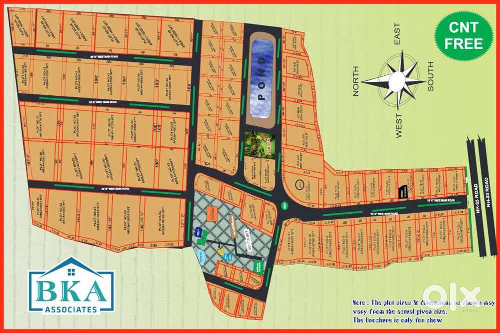 Plots for sale at Vijay Farm City