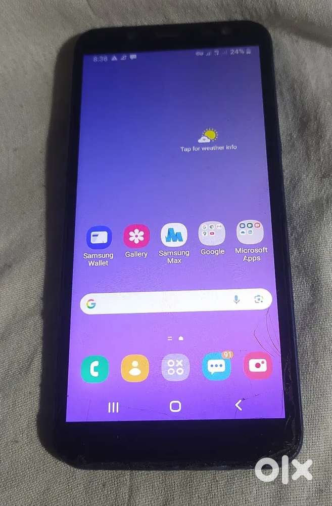 Good condition mobile no repers