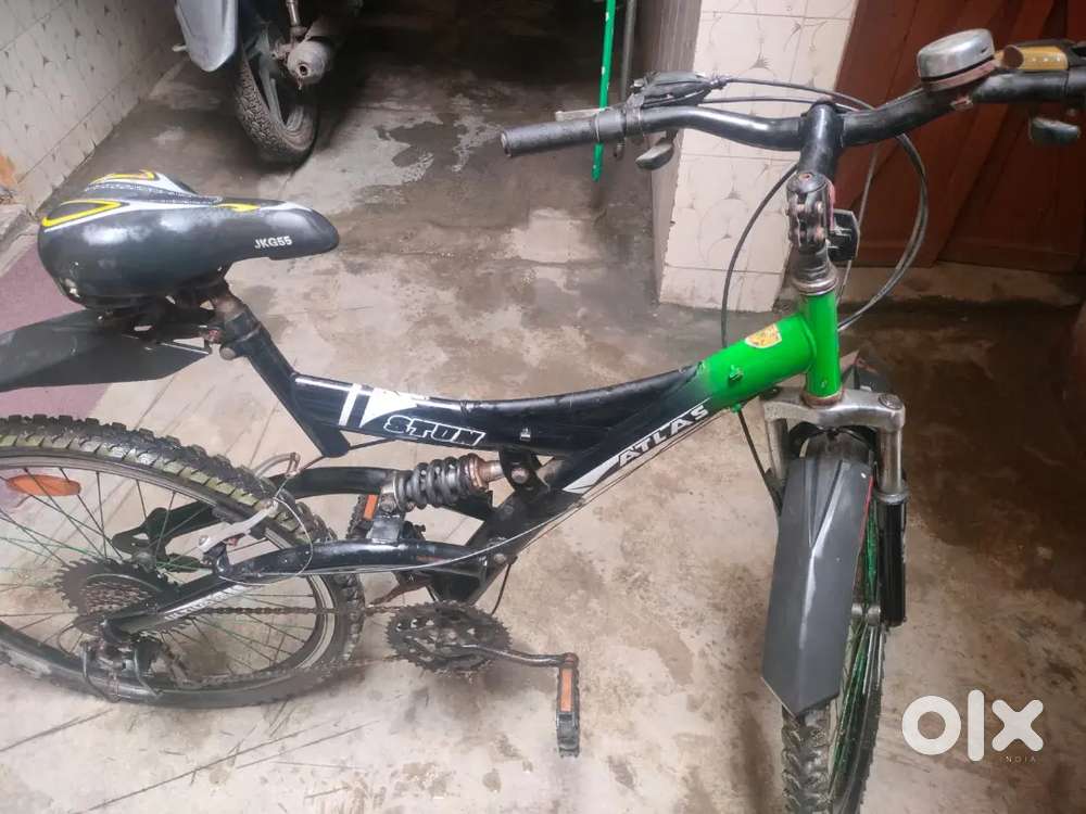 Full shockup and gear + disc brake cycle (Altlas company) 2year