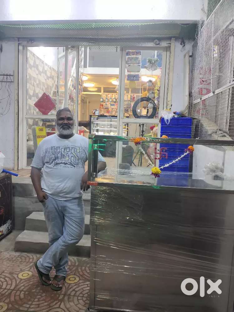 Stainless steel counter