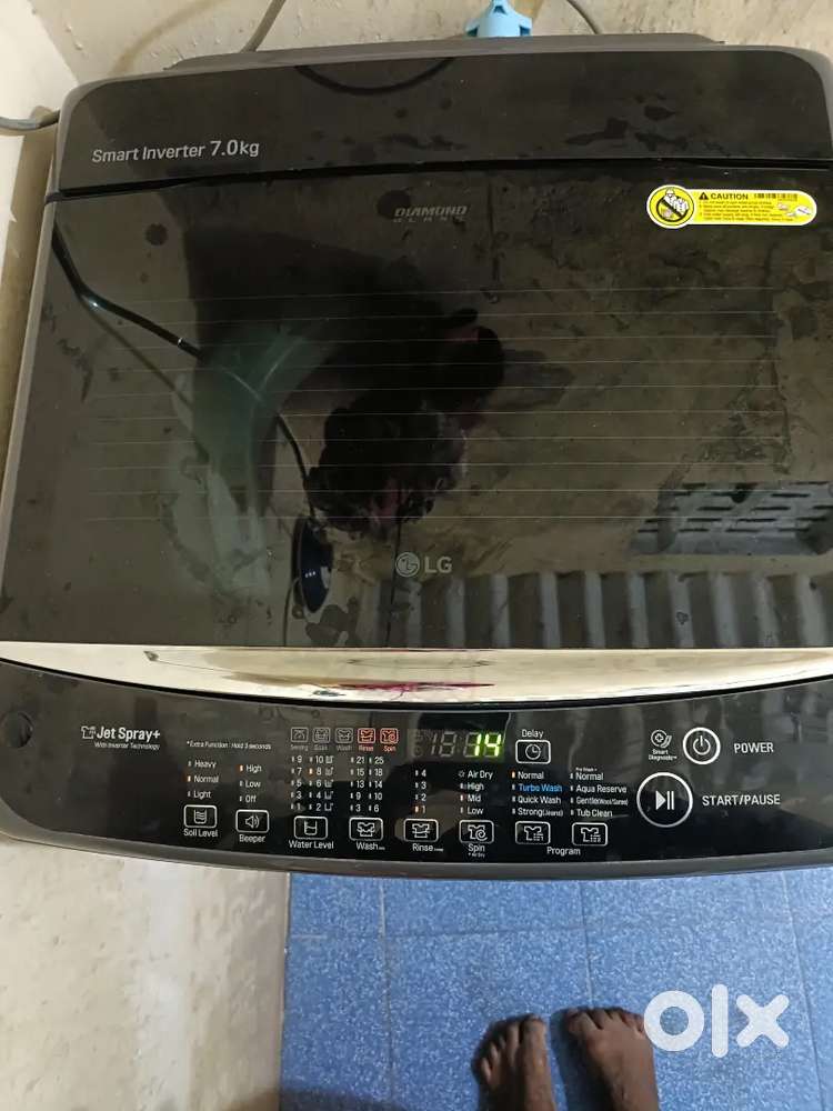 LG washing machine 7kg jet spray