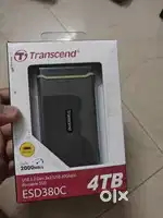Transcend, External Solild State Drive available in 256/512/1tb/4tb