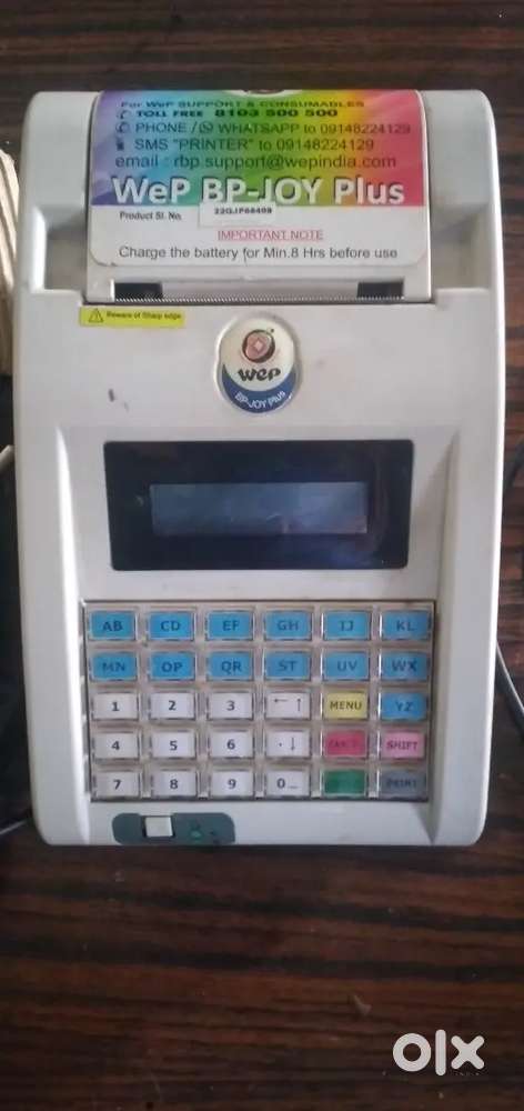 Wipro BP Joy Plus Machine