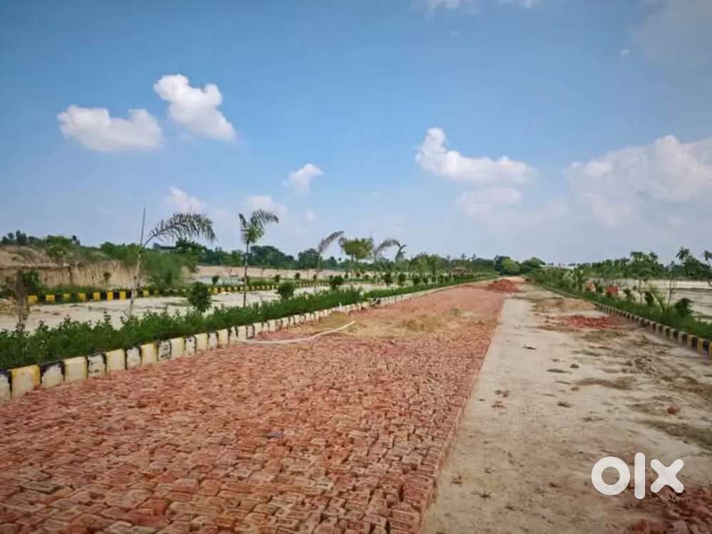 लखनऊ में प्लॉट खरीदें नग्राम रोड से 1 km दूर मार्केट और मुख्य रोड