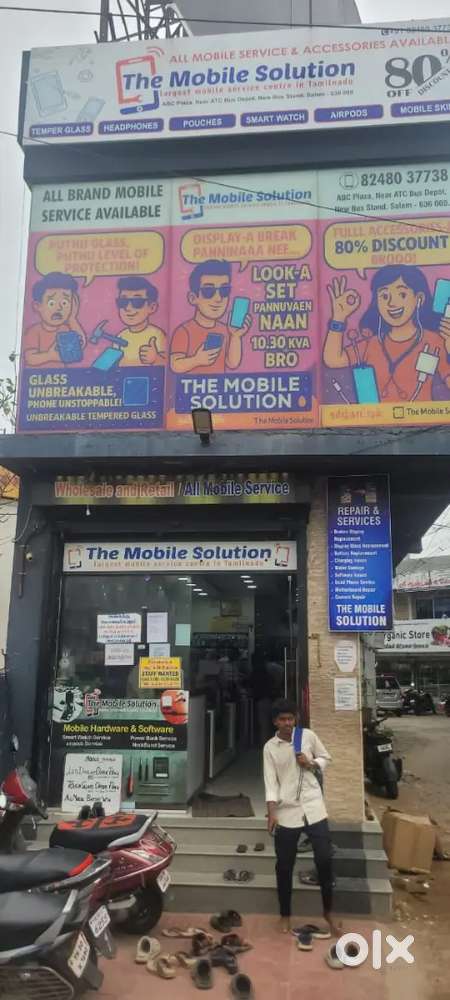Mobile shop billing & accounts women, mobile service man & salesman