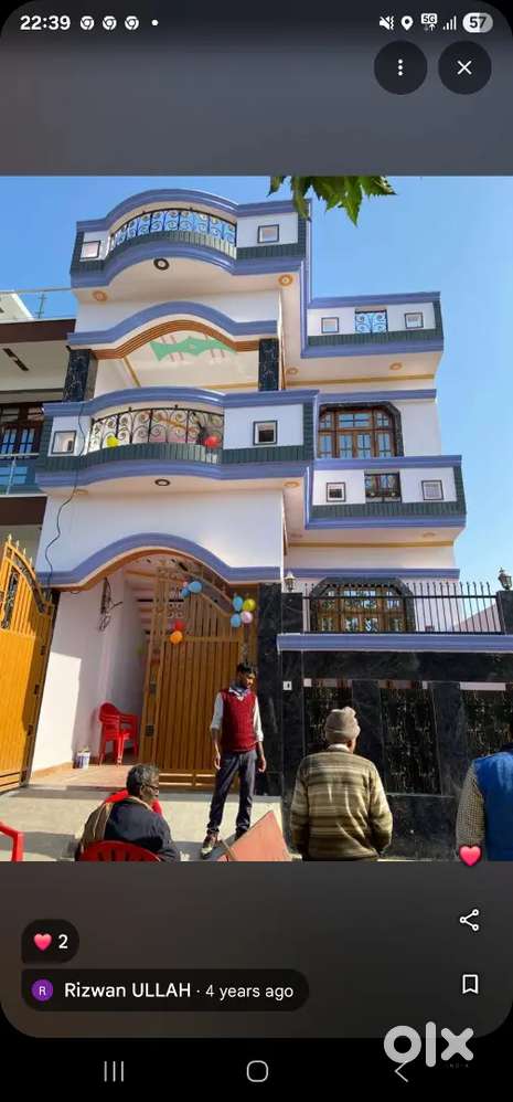 Indipendent House For rent near by ambedkar Chowk Takrohi