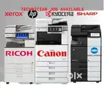 Photo Copier Machine Technician Job