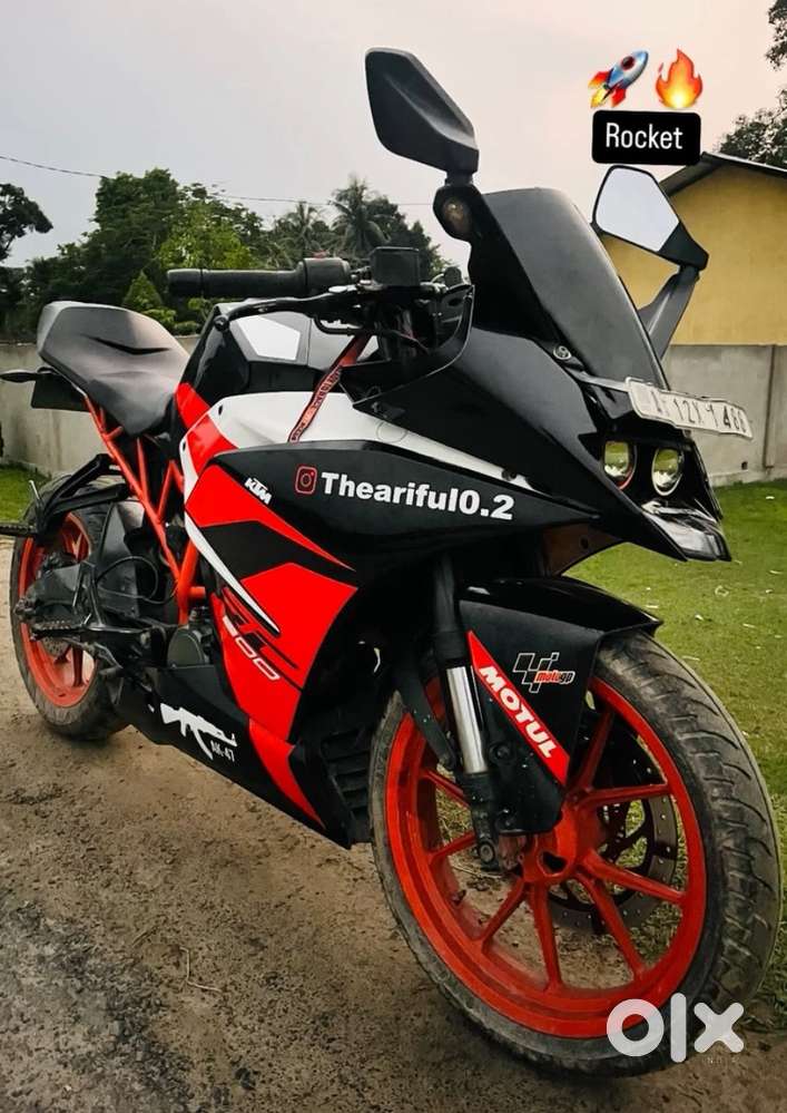 KTM rc 200 ABS model