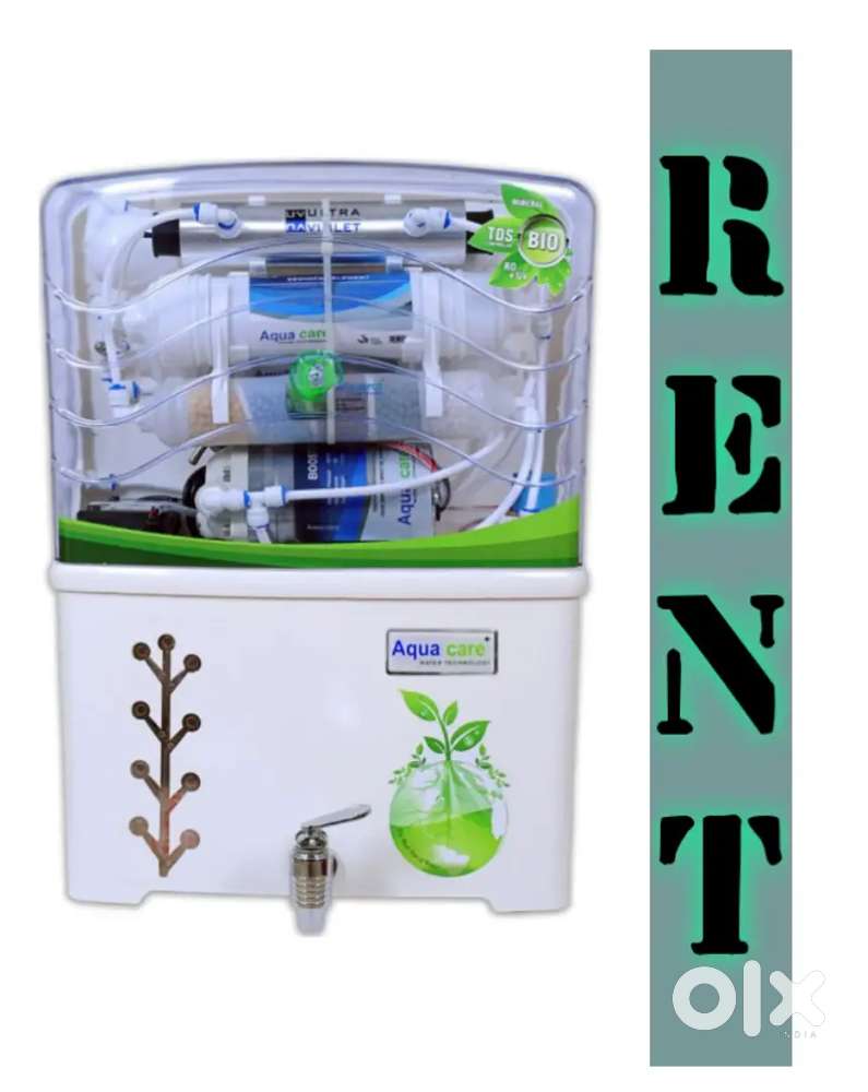 Ro water purifier available on rent