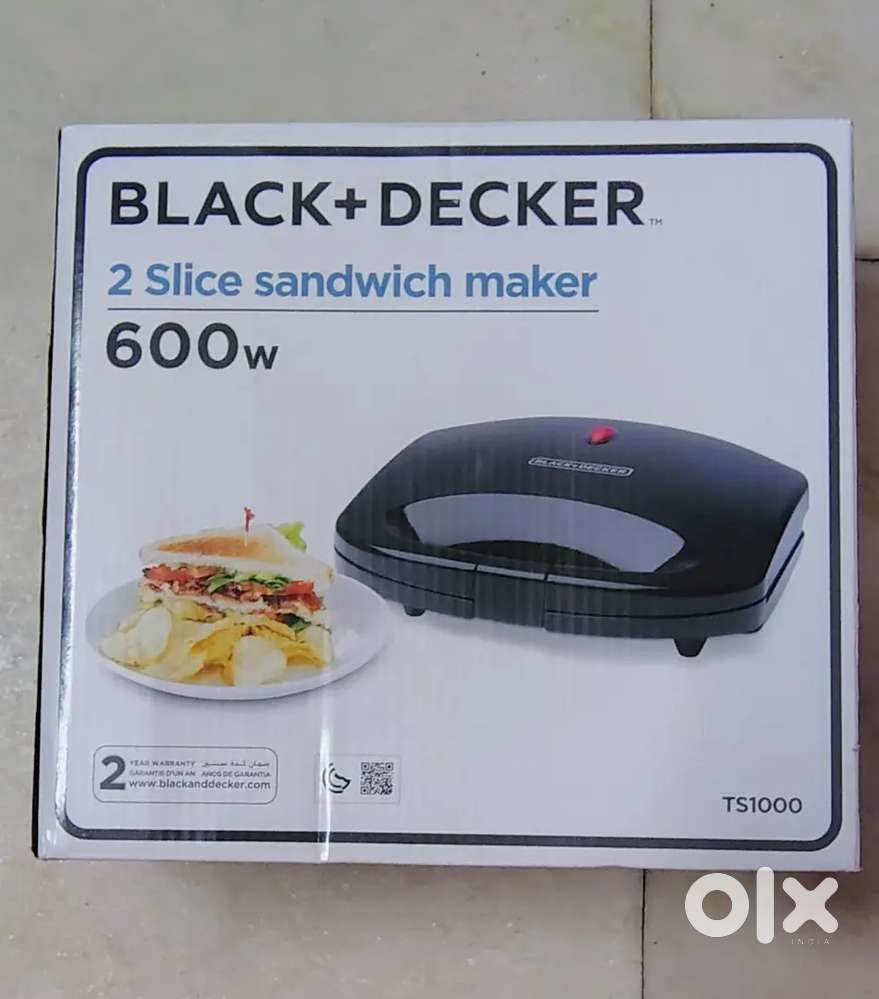 BLACK + DECKER 2 Slice Sandwich maker