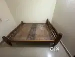 King size bed.