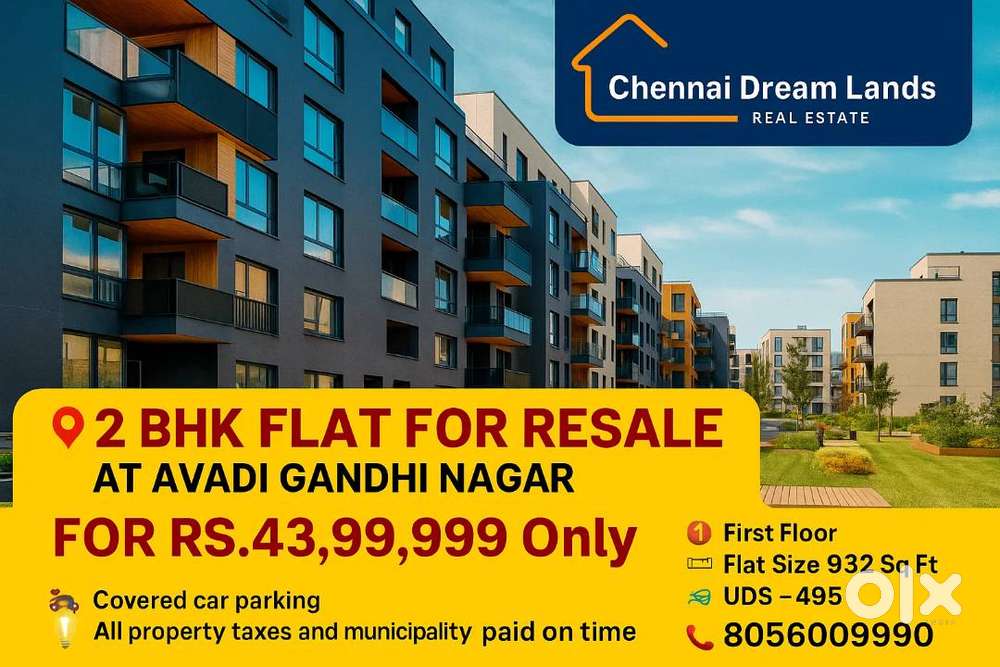 2BHK Flat For Resale