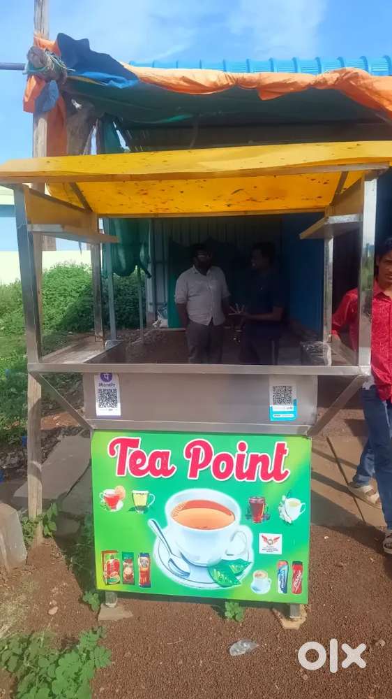 Stainless steel Tea stall