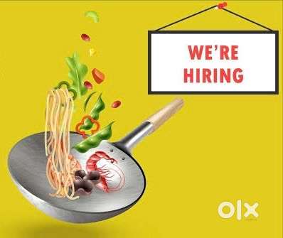 Chinese cook burger chef vaccancy