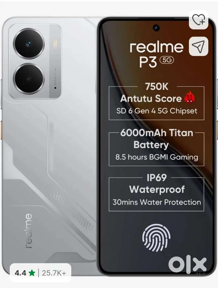 No problem Realmi p3 6  128