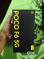 Poco F6 5G Brand New Phone with Full Warrenty With full box for Sale