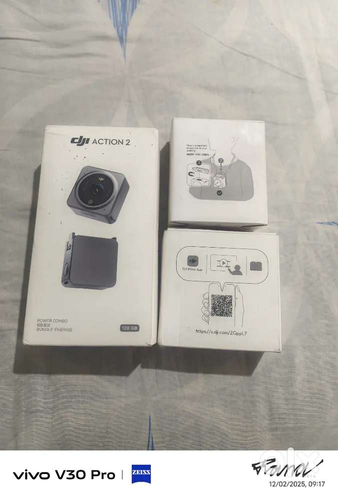 DJI Action 2 Power Combo 128gb Varient in Just 11500
