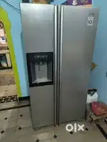 LG long double door with ice maker fridge 630 ltrs