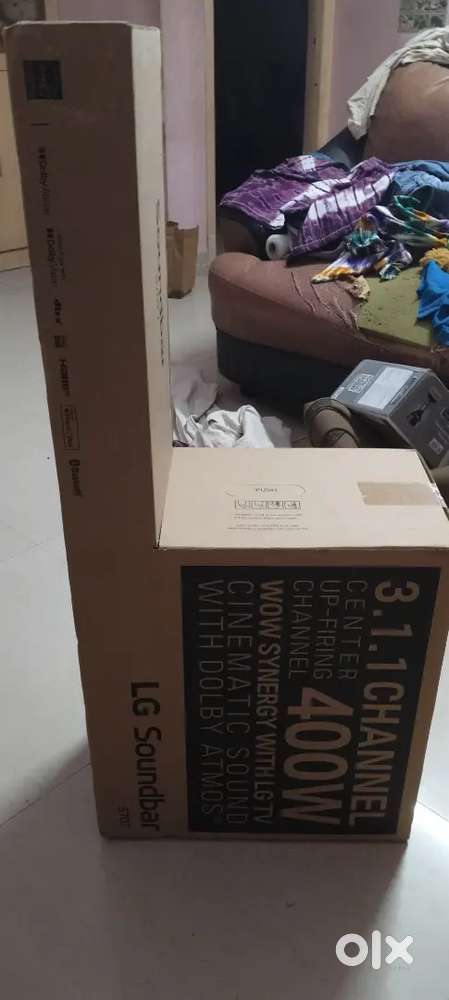 LG Soundbar S70T – 3.1.1 Channel, 400W, Dolby Atmos Brand New Sealed