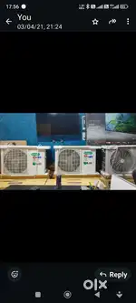 Split ac available on heavy discount