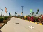 110 SQ YARDS OPEN PLOT FOR SALE WITH AMENITIES IN GATED COMMUNITY