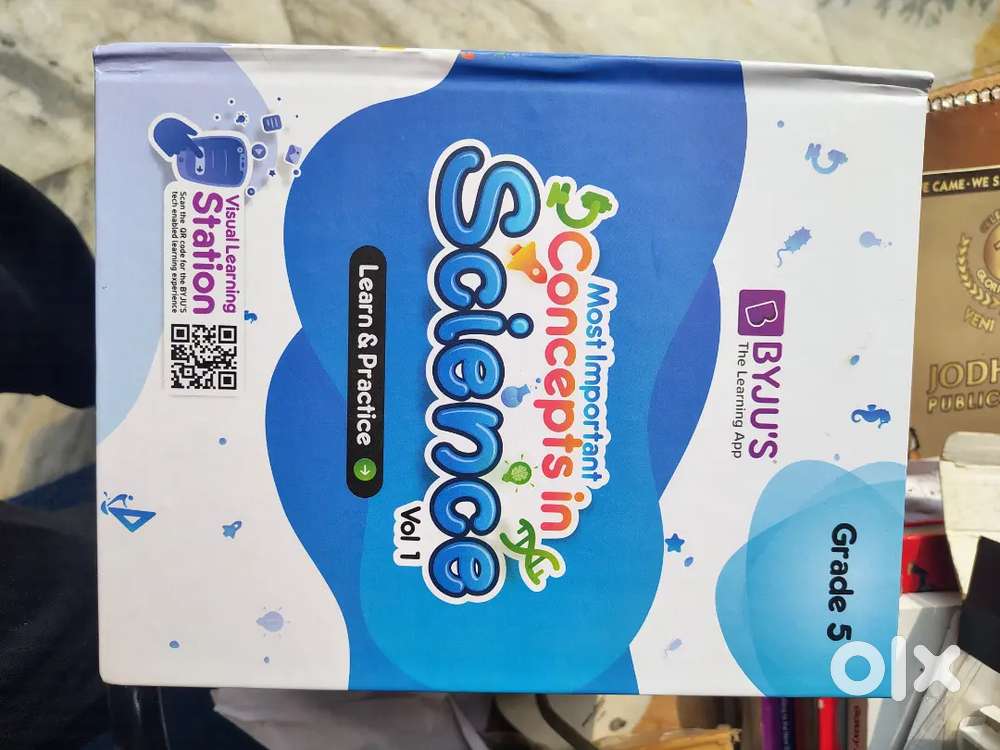 Grade 5 and 7 Byjus books