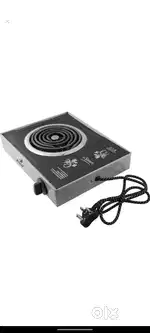 Election hot plate black smart 2000w