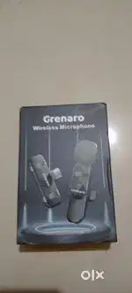 Grenaro mic for YouTube full new one year warranty card