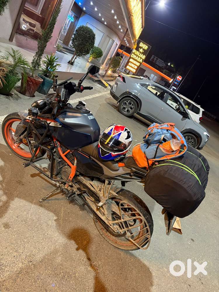 Ktm duke 390 single handed used only for touring