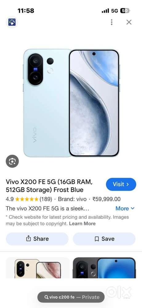 vivo x200 fe