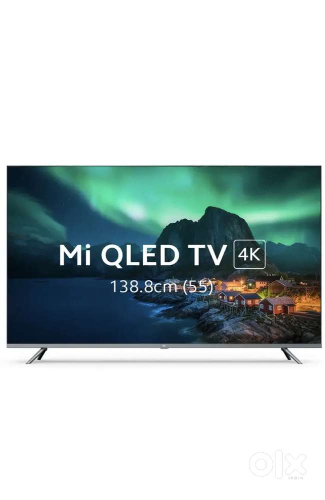 Showroom condition xiaomi 4k 55inch androidQleed ultra hd Tv for sell