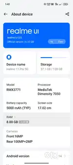 Realme 11 pro 5G