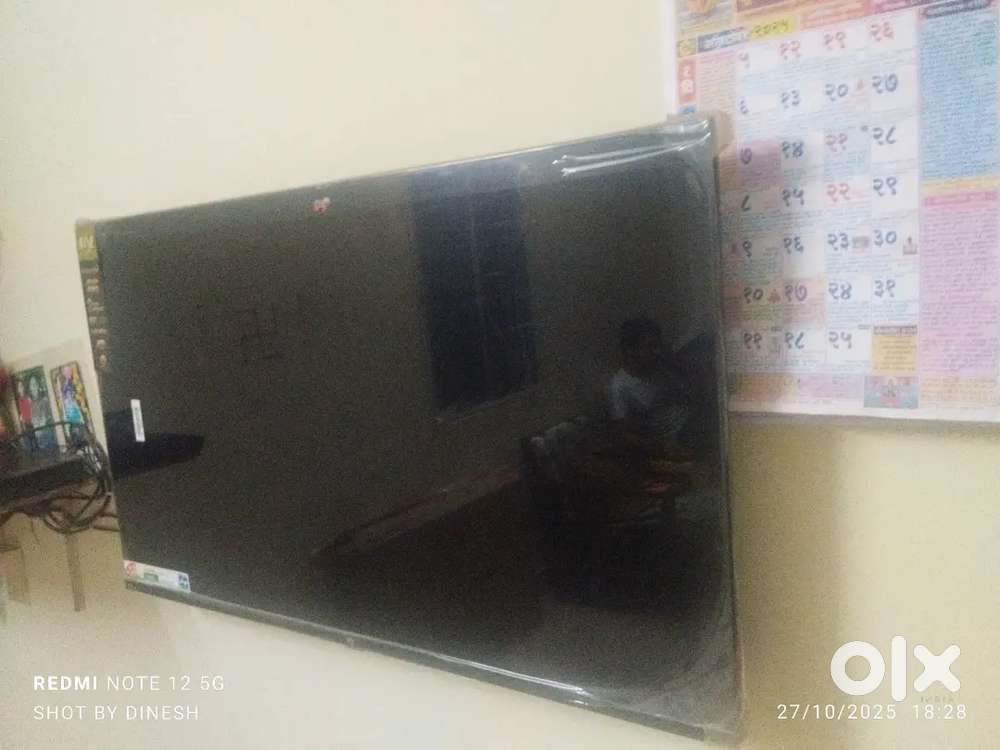 2 year old vise 43 inch tv