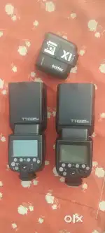 Godox 685 2 flesh & trriger nikon maunt new candisan sel wali h