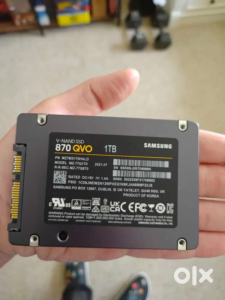 samsung qvo 1TB sata ssd