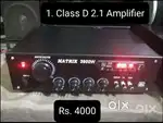 5.1 , 2.1 Amplifier and speaker