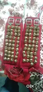 3-Line Ghungroo Pair for Dance – Good Condition