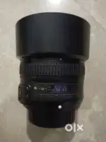Nikon 50mm f/1.8 prime lens + gimpal