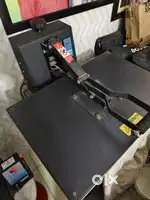 T shirt printing machine.