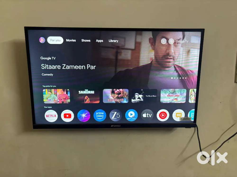 Sansui Led smart tv (with bill)
