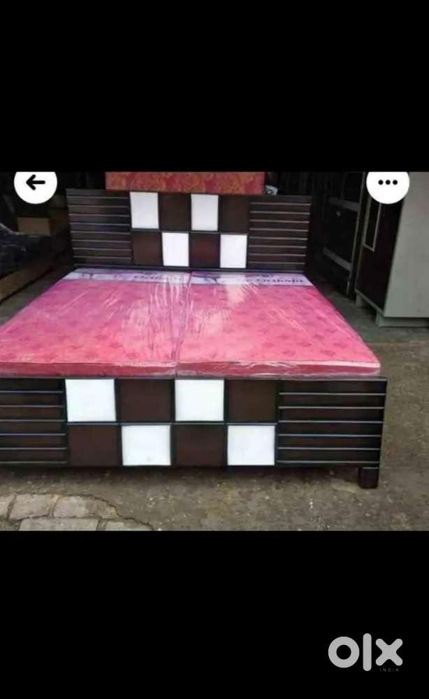 Double bed with Box warranty 10 years -8500