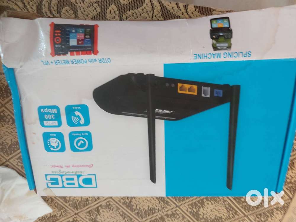 DBC Router equipment for Wifi internet connection 2 years old
